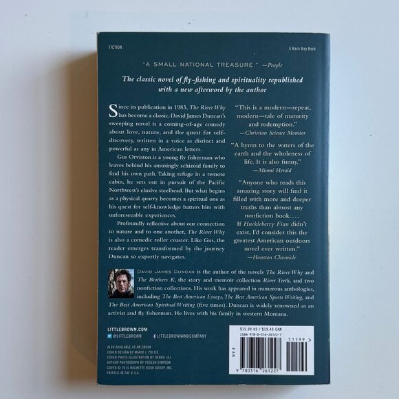 Softcover Book - The River Why by David James Duncan - Picture 2 of 2